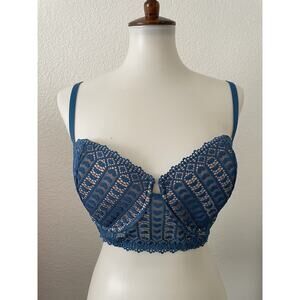 Adore Me Nymphadora Lingerie Contour Heart Underwire Balconette Bra